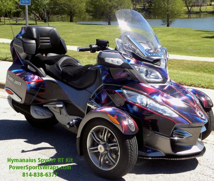 Hymanaius RT Kit - New Spyder RT decal kit now available by PowerSportsWraps.com
814-838-6377