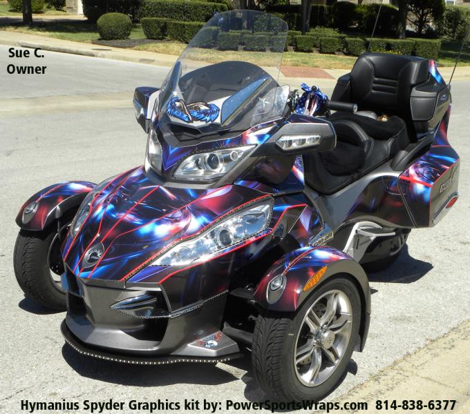 Hymanaius RT Kit thanks to Sue C. for sending us her photos. What a great install she did using our new kit.