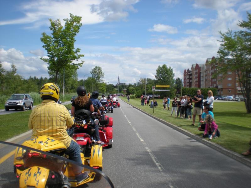 I followed a fellow Spyderlover from New Jersey.....unfortunately I did not get his name.