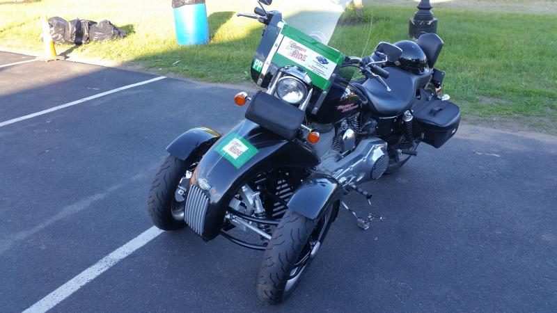 I know this is not my Spyder, but I rode to Lake George NY for Americade 2014 and saw this Harley by the Spdyer demo area.