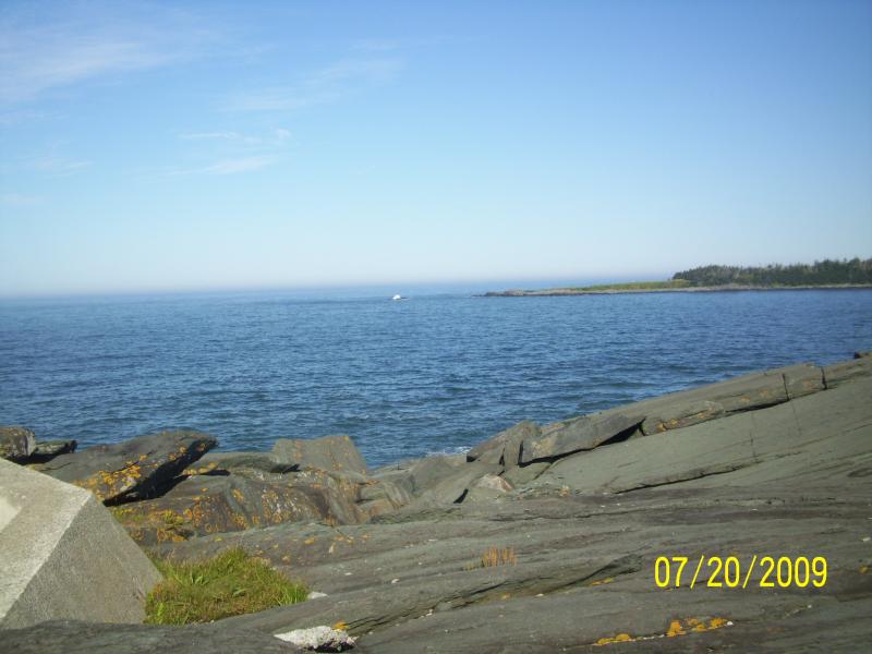 I love rocks. This is at the Forchu lightstation.