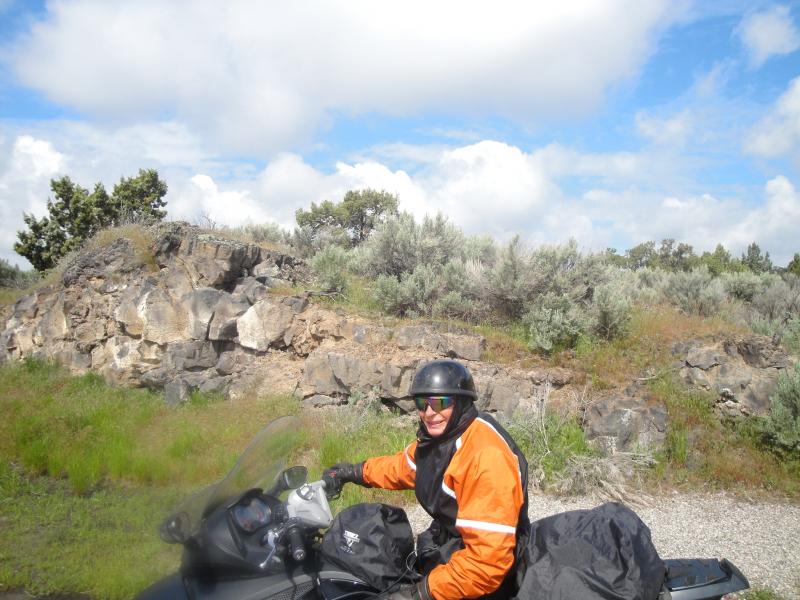 Idaho Falls, Idaho to Cache Valley, Utah - Lava formations in Idaho