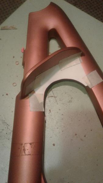 If my brackets are used at the highest setting , this shows what needs to be re-moved from the upper " A " arm plastic cover ....the lower setting doe