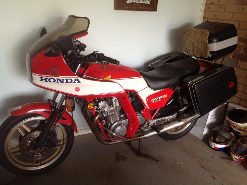 image1981 Honda cb f2c not restored original never dropped just over 90,000kms