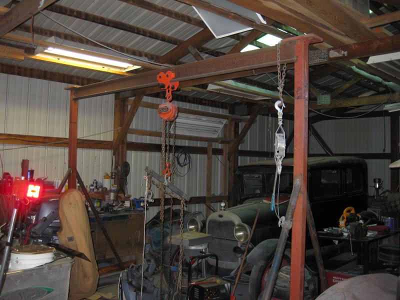 IMG 3130 working on the 1929 A