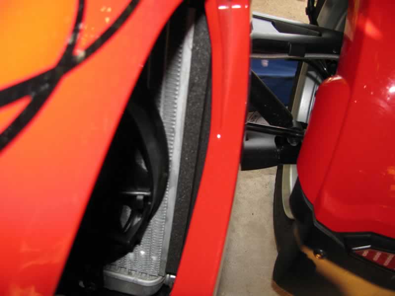 Installation complete and cover put back on