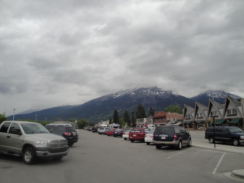 Jasper national Park, Alberta - Downtown Jasper.