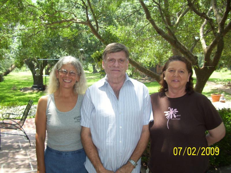 Jennifer, Mr. Paul, and Pat.  Mr. Paul gives tours of the first floor of the mansion.  We were the only ones there, so we had a very comfortable and e