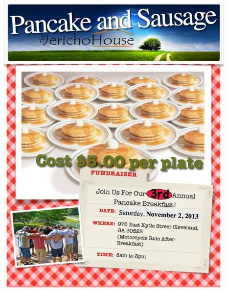 Jericho House Pancake Breakfast 2013