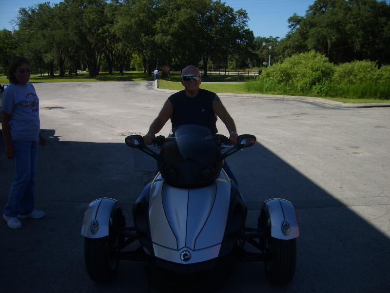 Jim Harley owner (maybe thinking spyder next!) 7-25-10