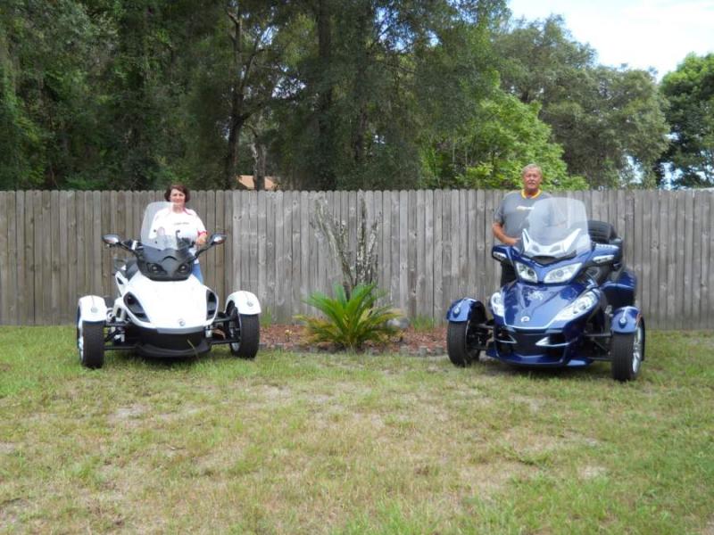 John and I with the spyders