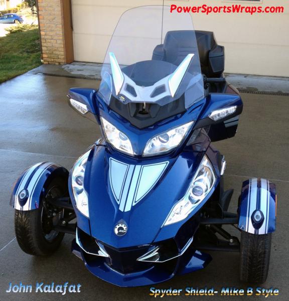 John Kalafat- He had us remove the text off the shield. we can produce custom orders based on your request.