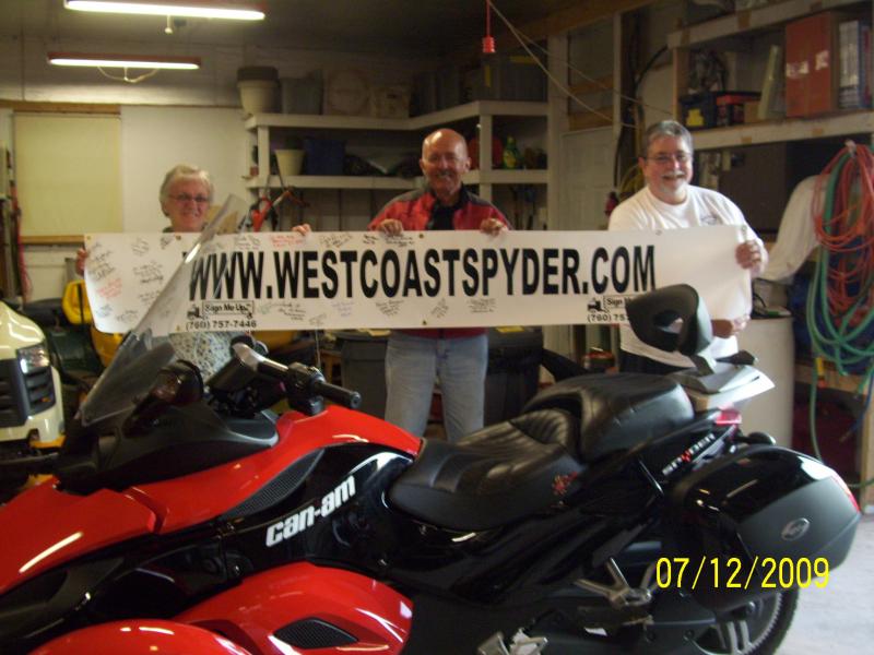 Joyce, Dudley and Bob.