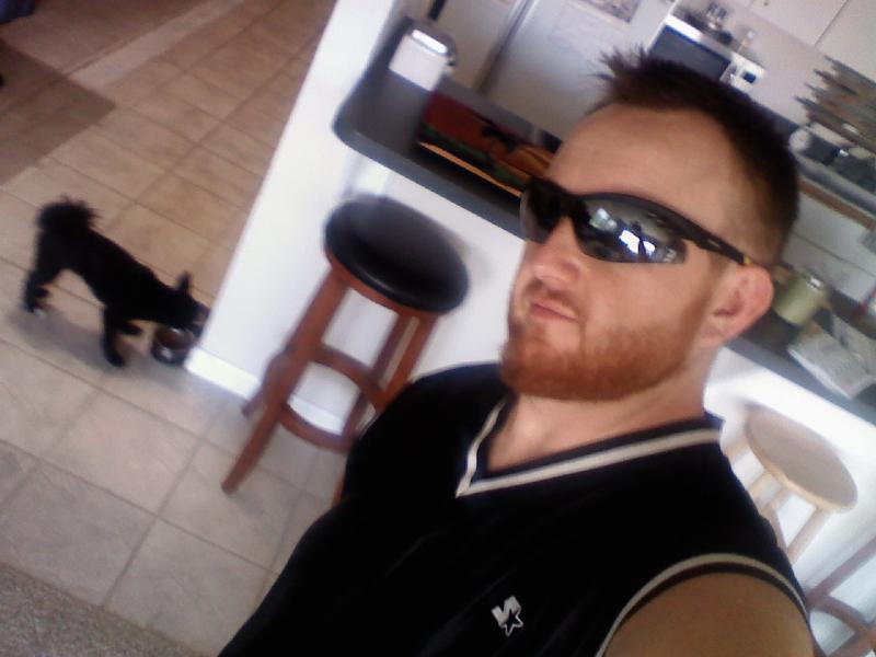 July 20 2010 & you can see Teddy in the background