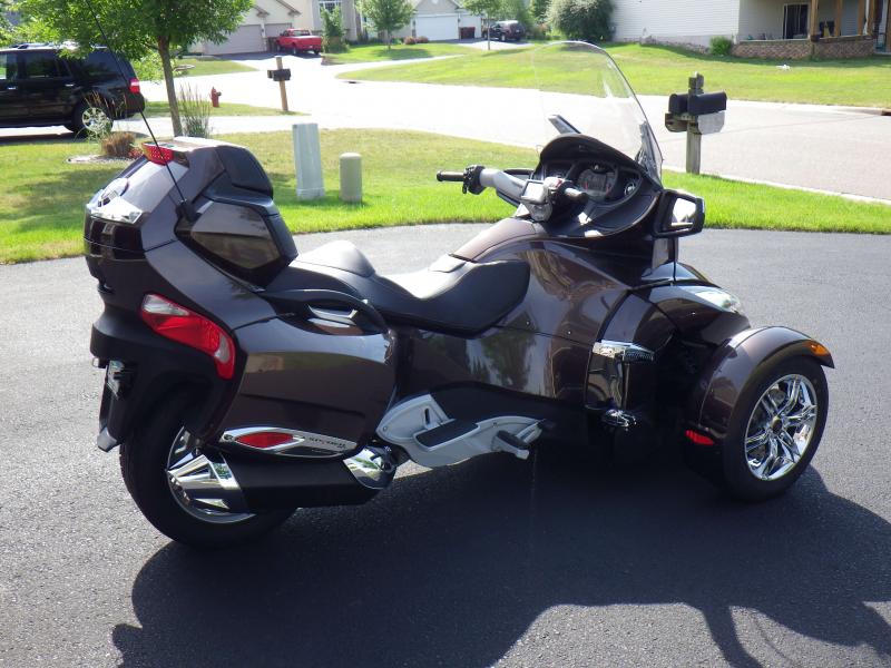 Just after cleaning! Mods so far are:
 RT LED High Mount Brake Light with dual converter
 Bluetooth transmitter and headsets
 NBV highway peg kit with