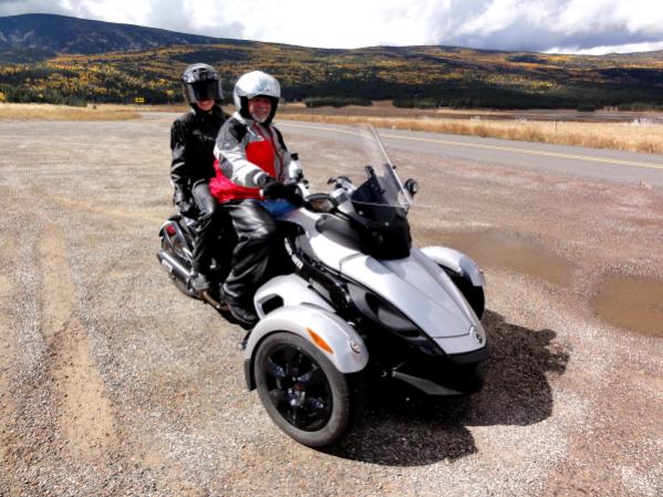 Just outside of Angel Fire, NM.  My sister really enjoyed the ride.