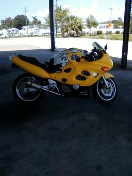 Katana after new lights and wheel polish and paint.