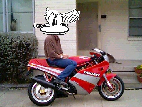 Kronograf on his first and last Duck