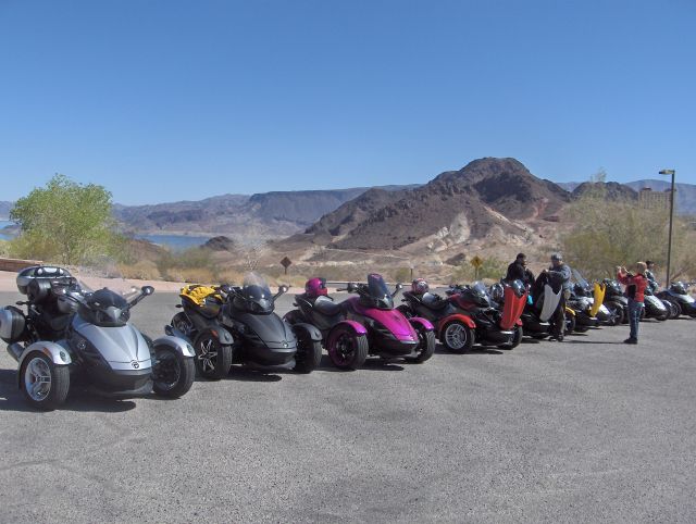 LA Crew Rides With Las Vegas Crew during Las Vegas Bike Week '09. We rode up to Lake Mead.