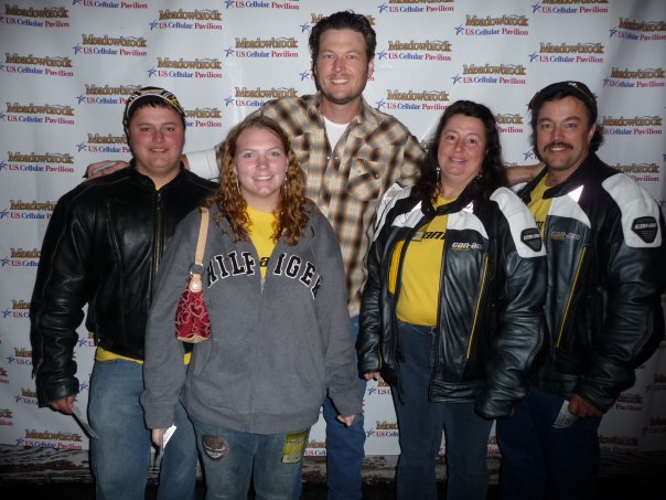 Lake to Mountains  Owners Ride-- Free Concert-- got to meet Blake Shelton and Craig Morgan.