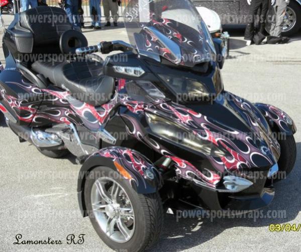 Lamonster RT - Dueling flames tribal graphics.