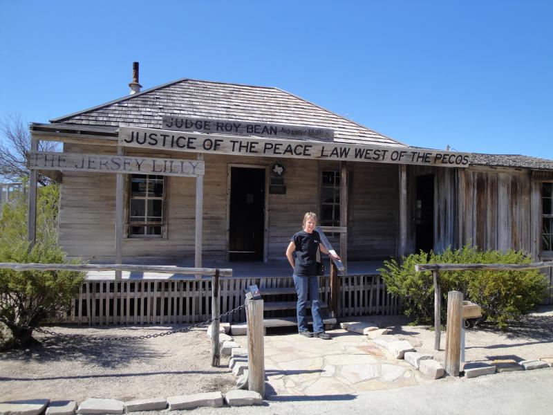 Langtry
Judge Roy Bean's place of business
March 2010