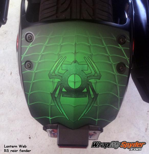 Lantern Web rear fender