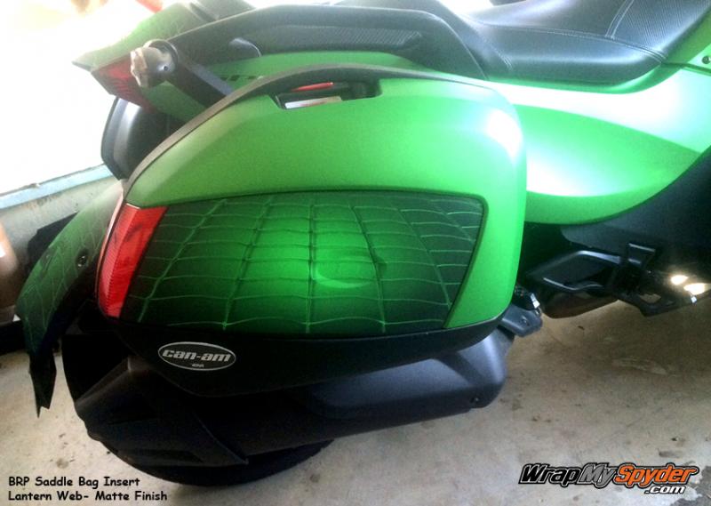 Lantern Web saddle bag insert for OE BRP bags