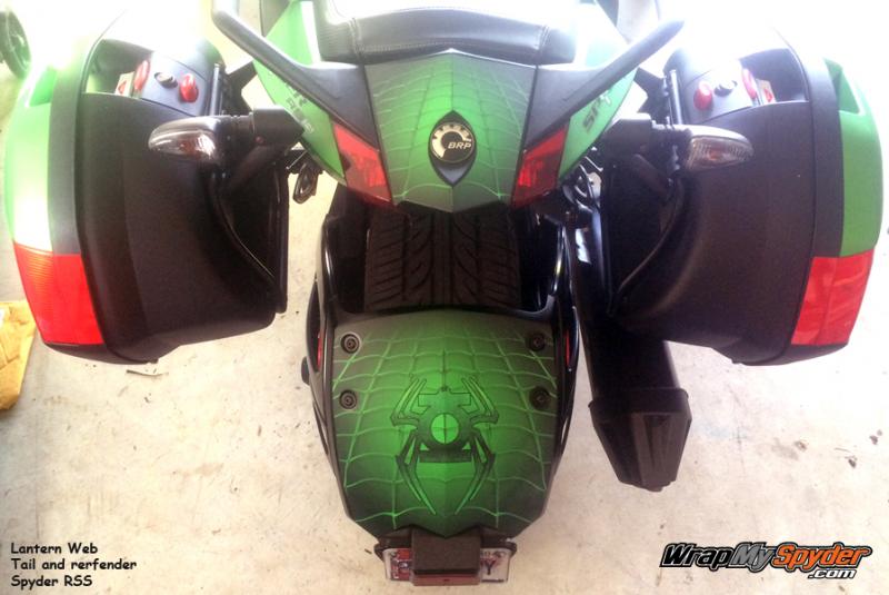 Lantern Web tail and rear fender