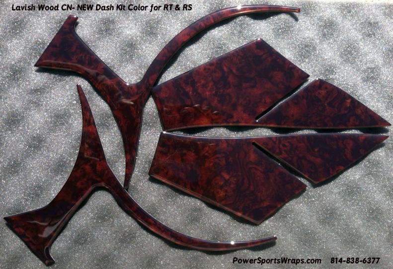 Lavish Wood CN  Dark Wood Dash kit - For RS & RT model Spyders