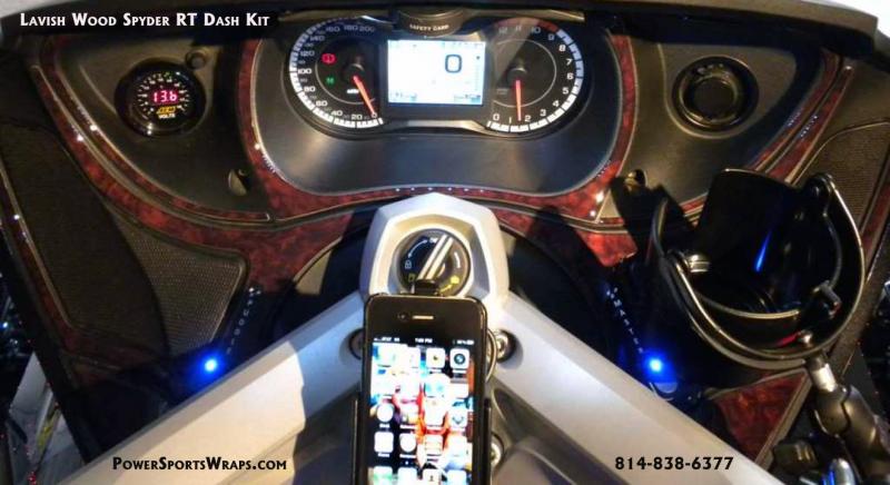 Lavish wood RT dash kit - Easy to apply, no dis-assembly required just peel & stick. Following our video.