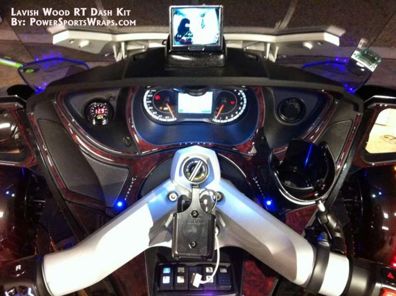 Lavish wood RT dash kit- Our easy to apply dash kits are produced from automotive grade dash material. Durability, Class & elegance by powersportswrap