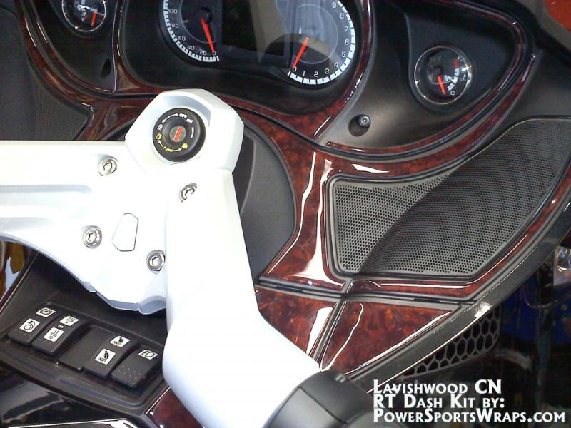 Lavish wood RT dash kit - Some nice close up high res images for you to see the quality of our Spyder dash kits.