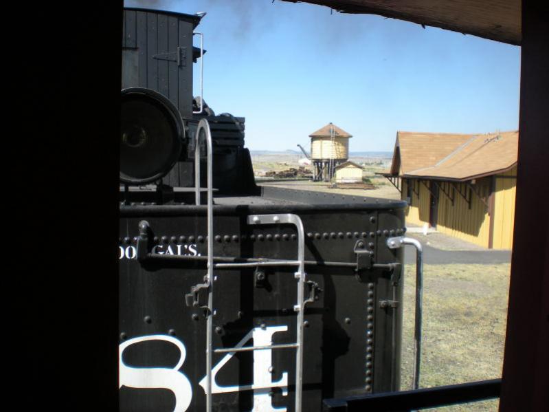 Leaving Antonito Station