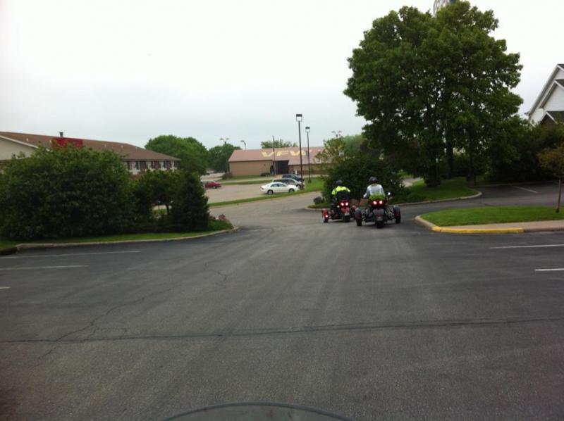 Leaving Cedar Rapids heading for home.