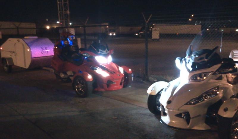 Leaving work to start our journey to SITA 2012