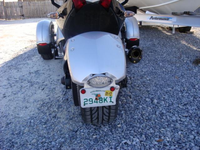 LED Clear Catseye Tail, License Plate Light With Brake Strobe. All brake lights flash 10 times before going solid.