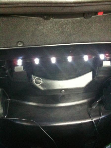 LED light bar middle unit for trunk.