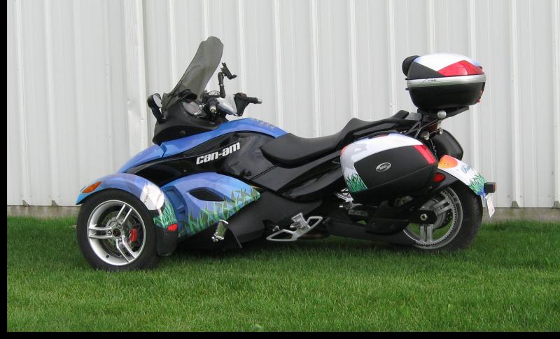 Left side after wrap