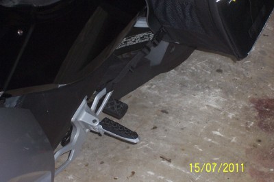 Left side front tie down