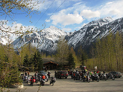 LFMCC bikes at Eagle River Nature Center--May 13, 2010