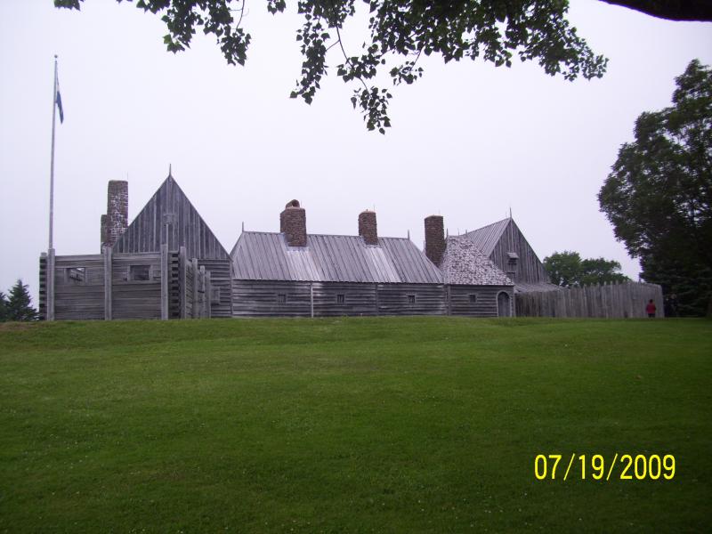 L'Habitation in Annapolis Royal, NS.