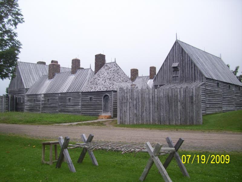 L'Habitation in Annapolis Royal, NS.