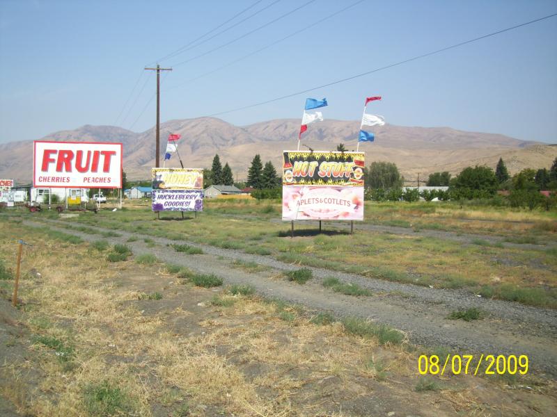 Local produce abounds.