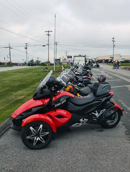 Lone Spyder at Freebyrd Bike Shop open house