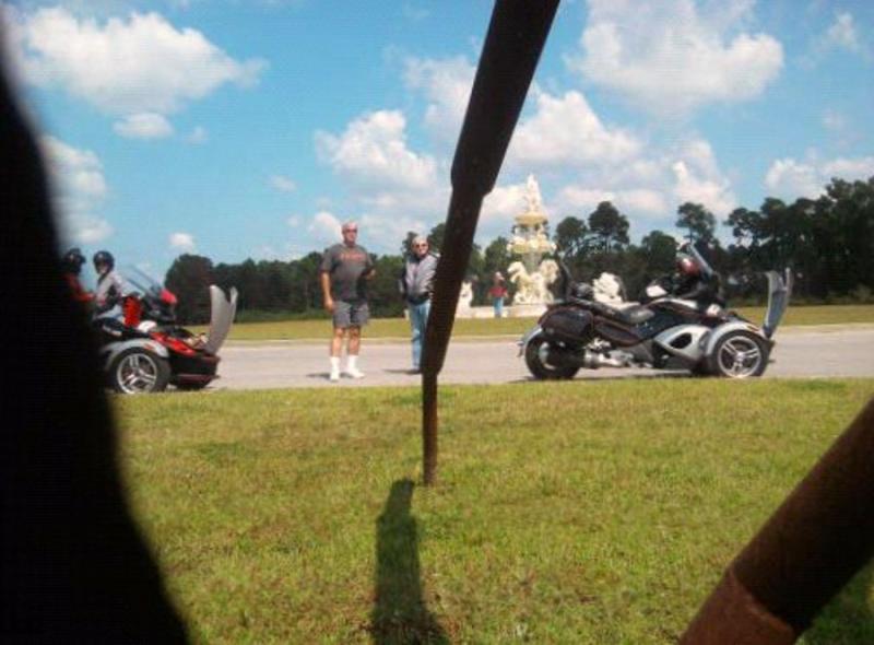 Looking at the Spyders,  from the Spider