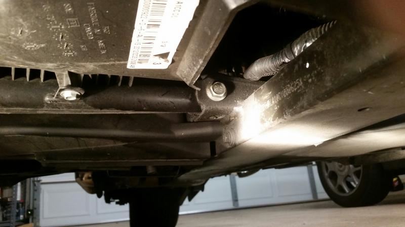 Looking under the vehicle from the front you will see the vin # on the center spar of the frame left side...