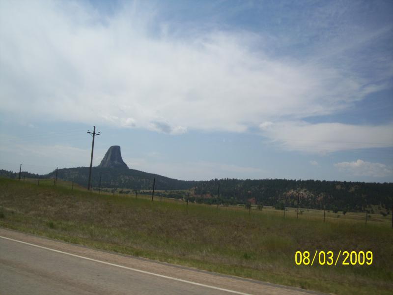 Looks different as you go around it.