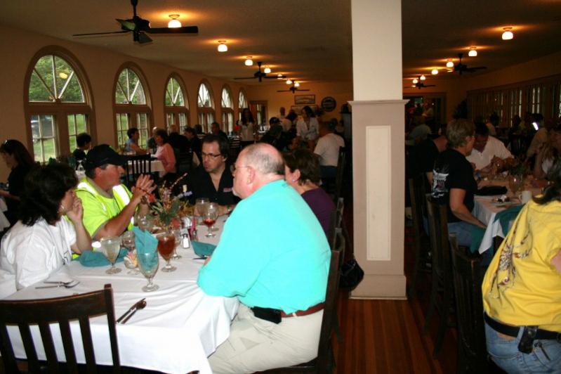 Lots of Spyderlovers at dinner.