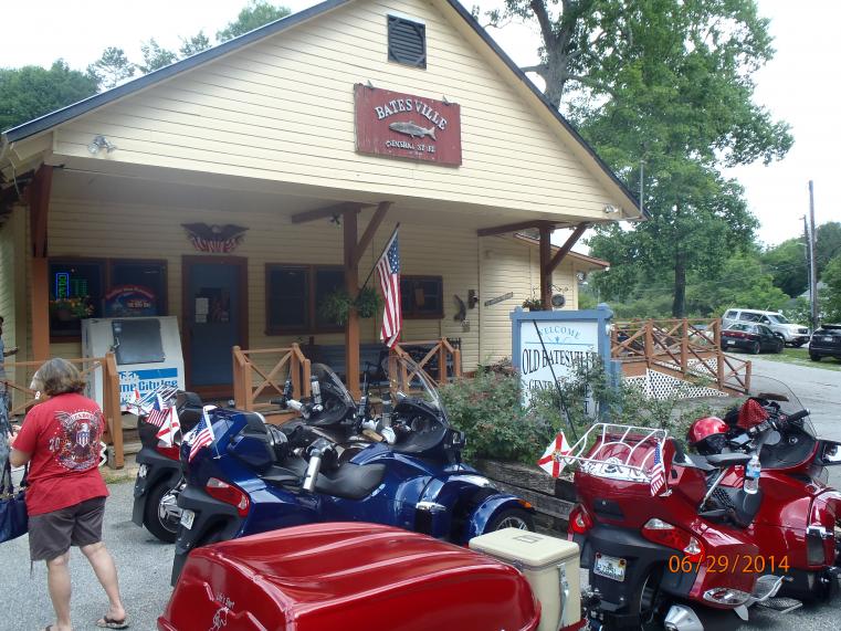 Lunch at the General Store in Batesville, GA